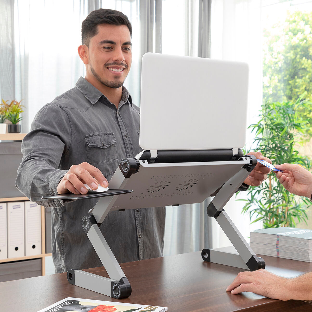 Multifunctionele Laptopstandaard | Perfecte werkplek voor bed, bank of bureau