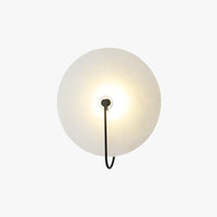 Kristy Alabaster LED Wandlamp Rond Iconisch Circulair