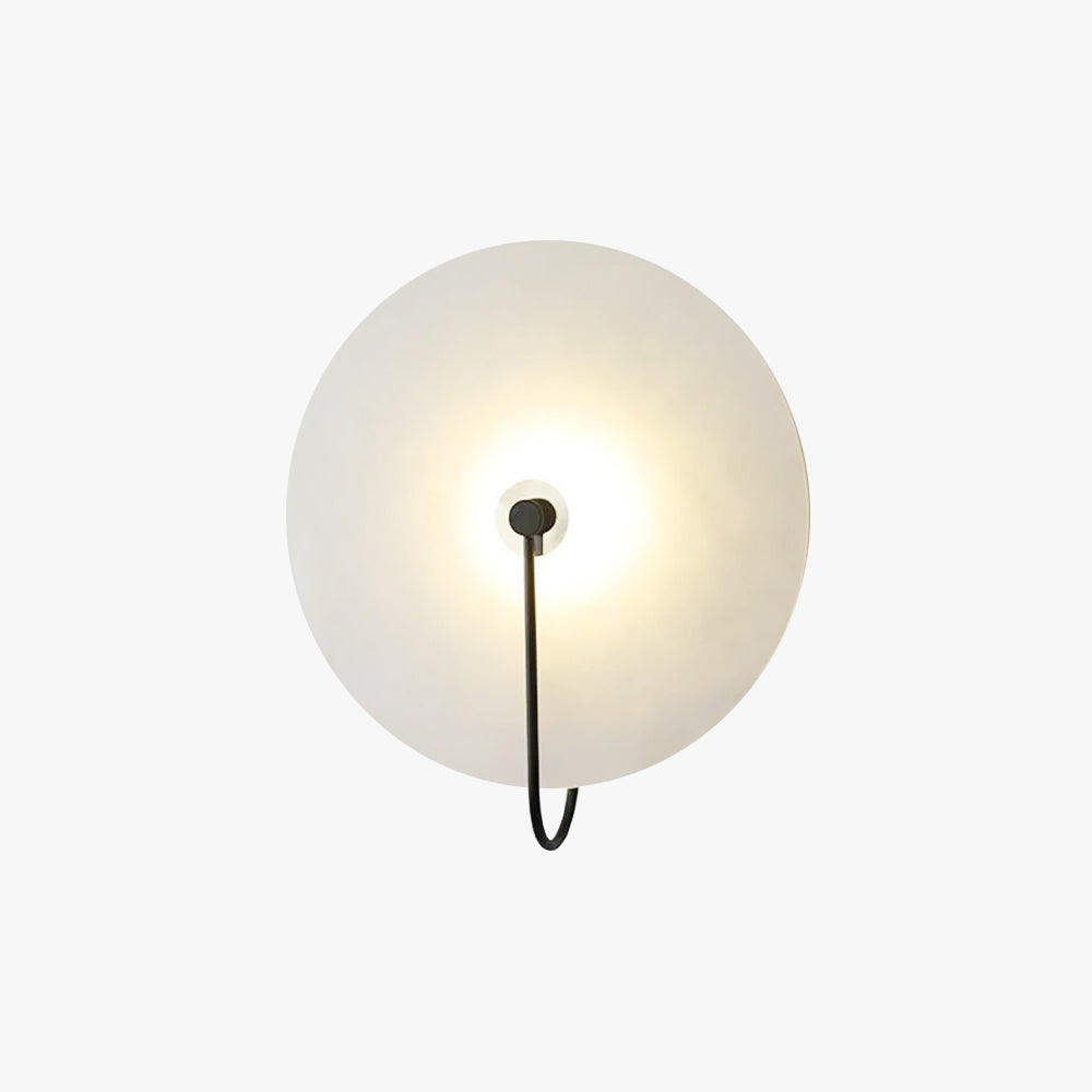 Kristy Alabaster LED Wandlamp Rond Iconisch Circulair