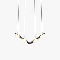 Selan Zwarte Glazen Hanglamp