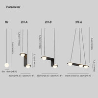 Selan Zwarte Glazen Hanglamp