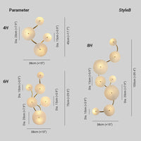 Kaivo Wandlamp Lotusblad