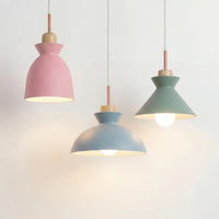 Valarie Scandinavische Houten Hanglamp