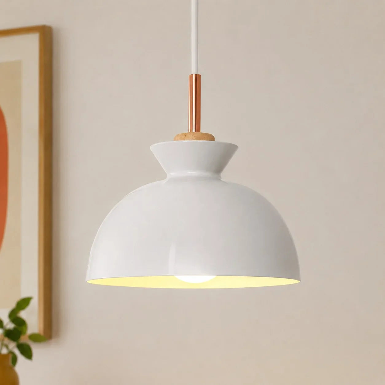 Valarie Scandinavische Houten Hanglamp