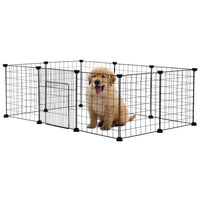 Gemakkelijk opvouwbare hondenkooi | Ruimtebesparend en zonder gereedschap te monteren Handige en betrouwbare binnenoplossing voor honden en puppy's.