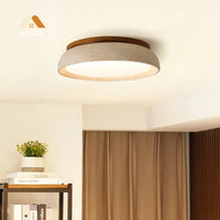 Veliana Wabi-Sabi Ronde Travertine Plafondlamp