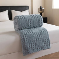 VelvetNest | Luxe Zachte Dikke Jacquard Velours Deken