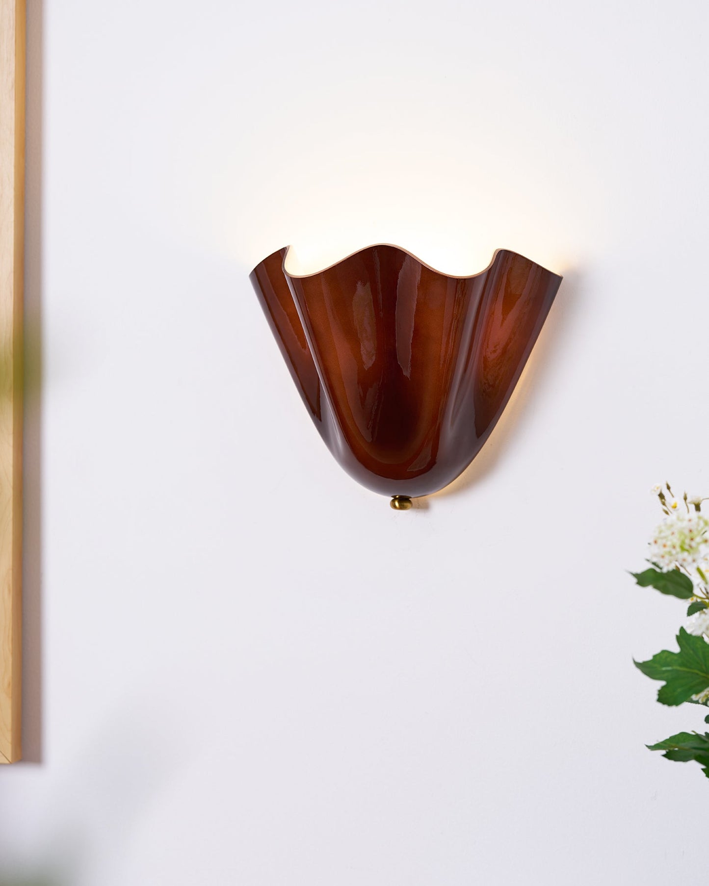 Lustra Wandlamp Elegant met Zachte Lijnen