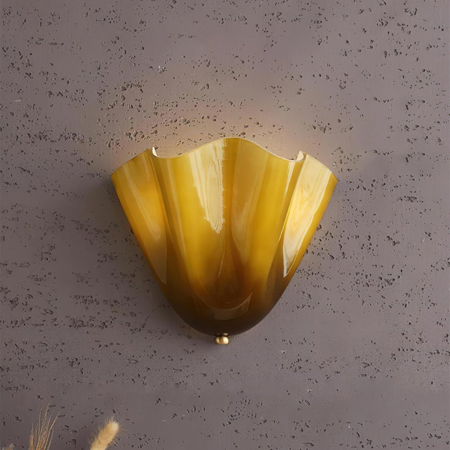Elegante Wandlamp Elara van Glas