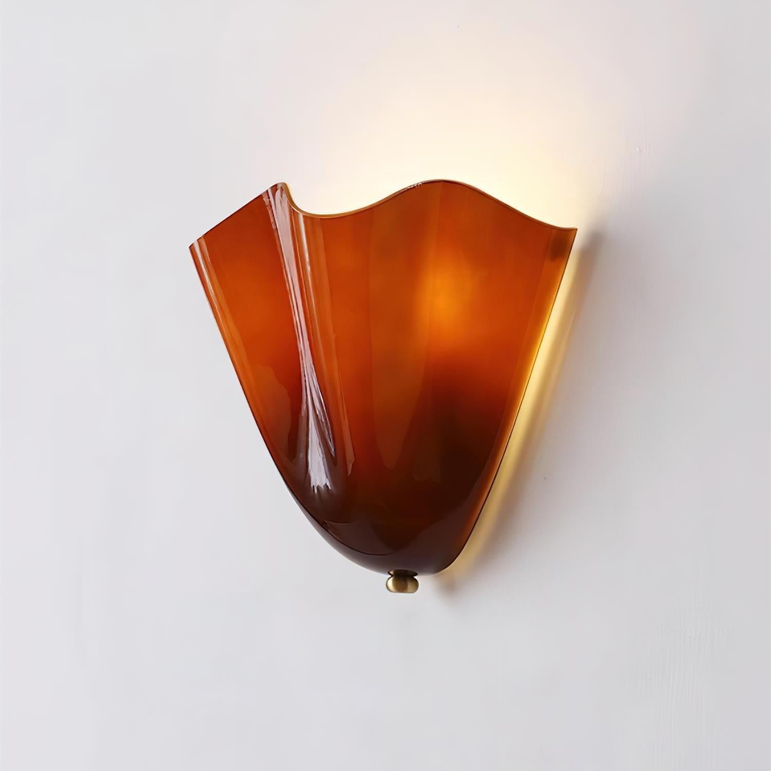 Elegante Wandlamp Elara van Glas