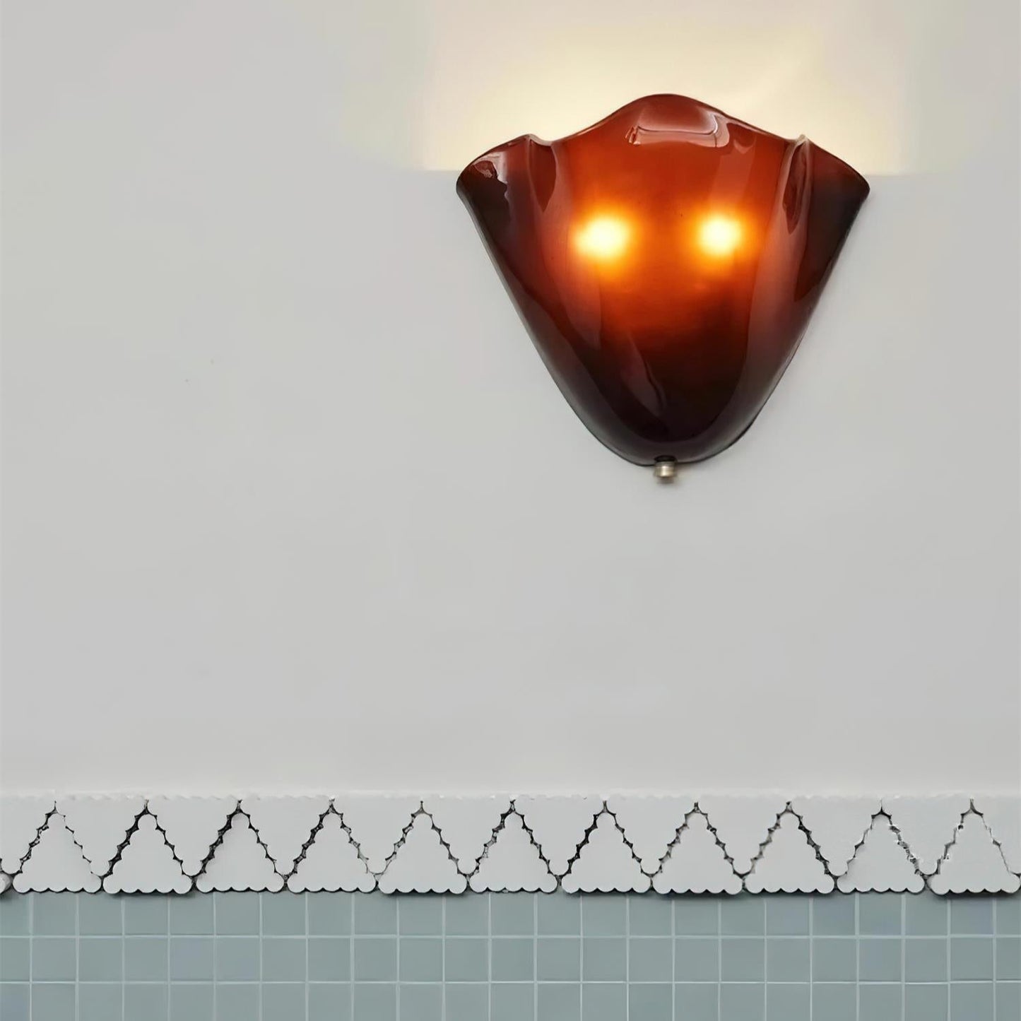 Elegante Wandlamp Elara van Glas