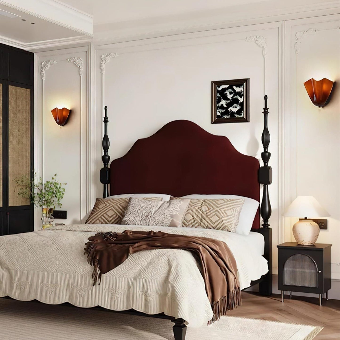 Elegante Wandlamp Elara van Glas