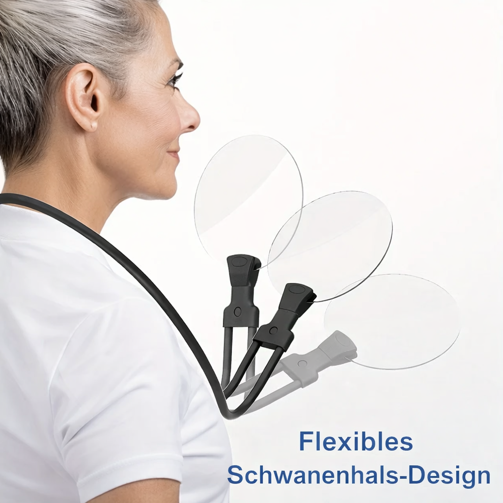 Vergrootglas | Handsfree Loep | Flexibele Zwanenhals | FocusFree