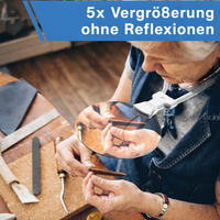 Vergrootglas | Handsfree Loep | Flexibele Zwanenhals | FocusFree