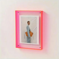 Deryl - Neon Transparante Fotolijst