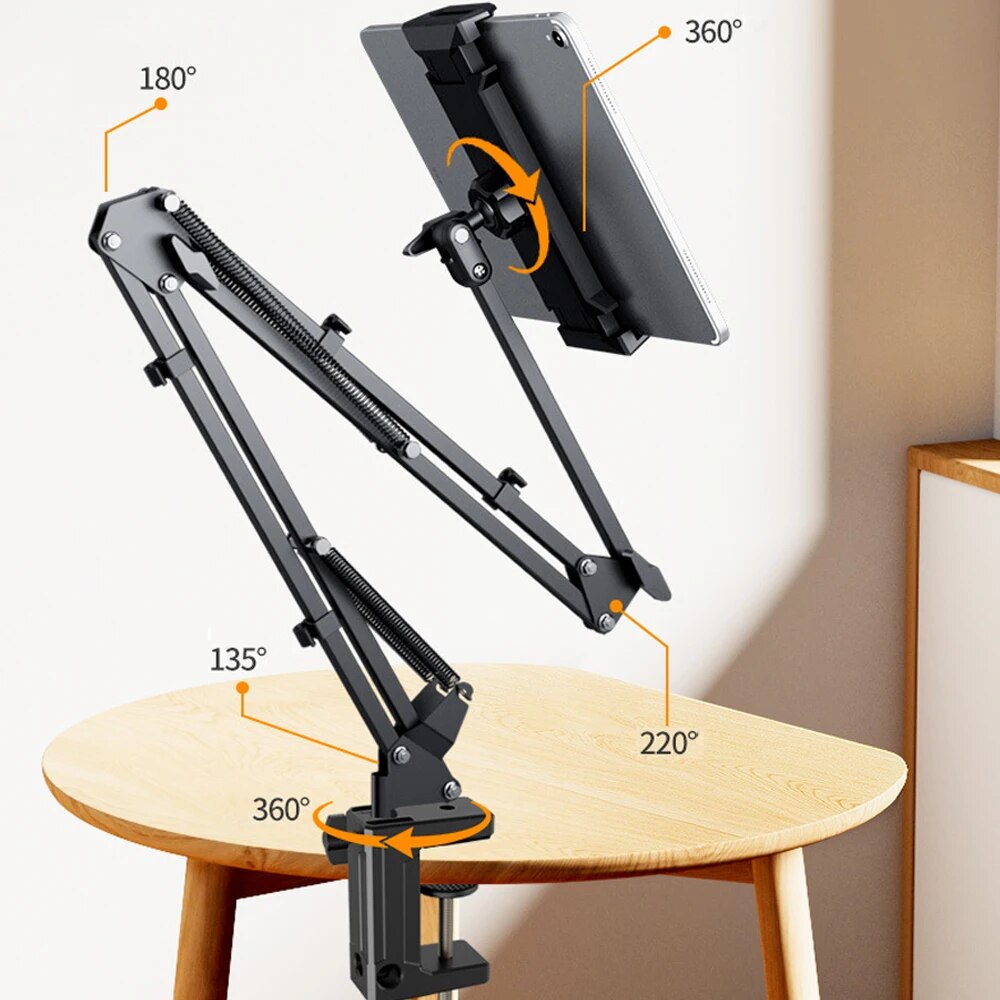 Tablet-houder – FlexiMount – 360° draaibaar – verstelbare houder