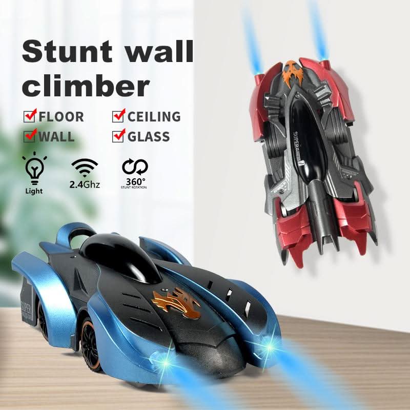 CLIMBIX – RC Stuntauto voor Muren en Plafonds