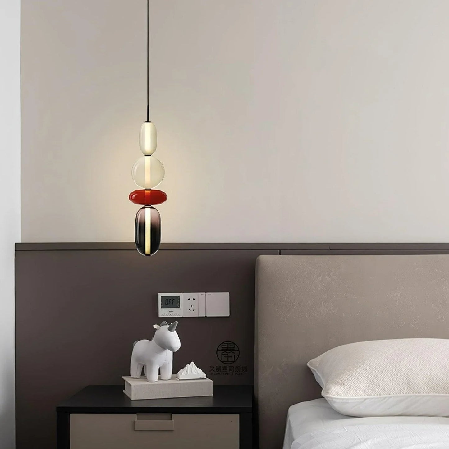 Vesa Nordic Gekonfijte Glas Hanglamp