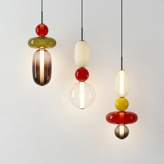 Vesa Nordic Gekonfijte Glas Hanglamp