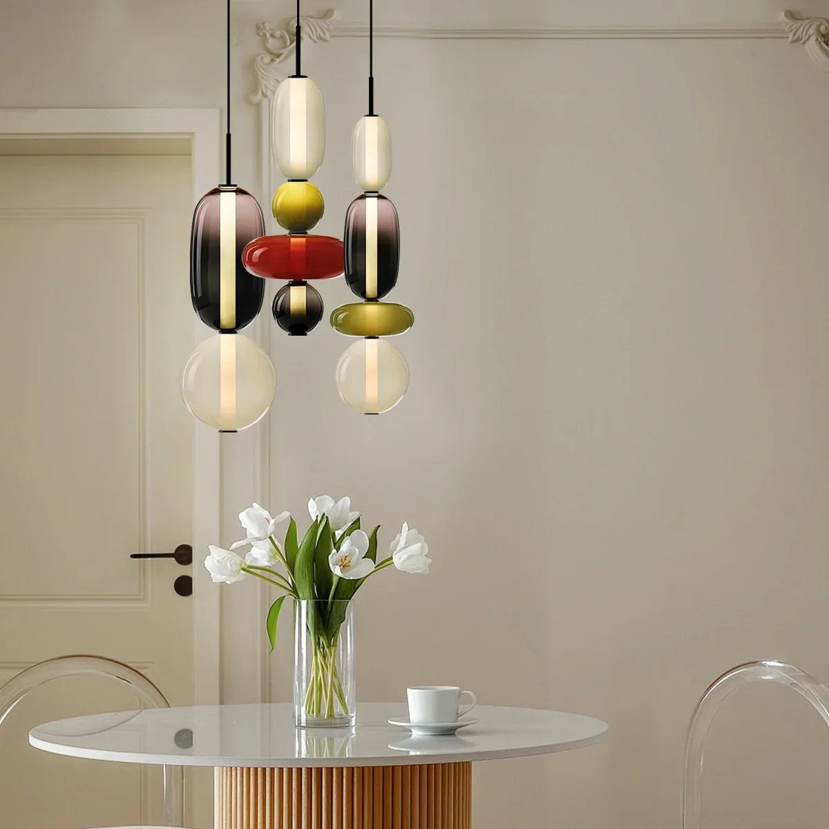 Vesa Nordic Gekonfijte Glas Hanglamp