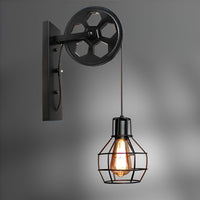 Vintage industriële LED-wandlamp – IronGlare