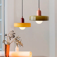 Skanto | Bauhaus Hanglamp | Gekleurd Glas, Verstelbare Hoogte & Ideaal voor Eetkamers en Moderne Interieurs