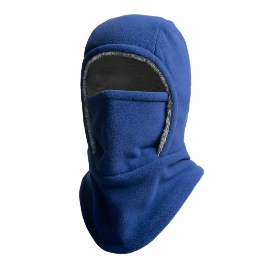 KÄLTEHAUBE – Thermische fleece-stormcapuchon voor fietsen en buitensporten bij vriesweer