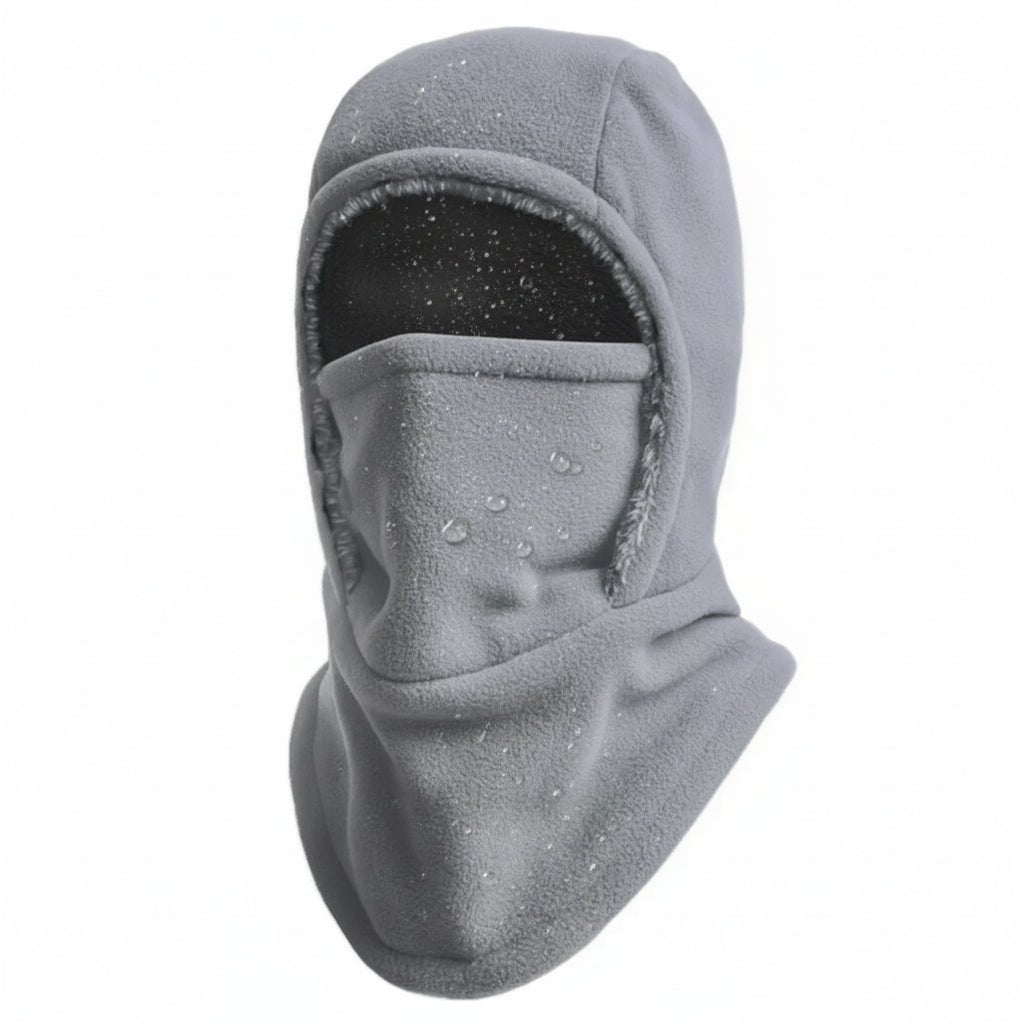 KÄLTEHAUBE – Thermische fleece-stormcapuchon voor fietsen en buitensporten bij vriesweer