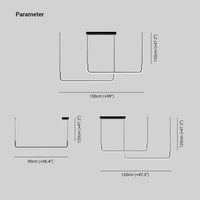 Arisha Moderne LED Hanglamp Goud/Zwart Metaal Eet-/Woonkamer