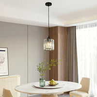 Vina Hanglamp Rond/Vierkant Nordisch. Metaal/Glas. Zwart/Goud. Woonkamer/Bar
