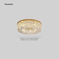Kristy Luxe Plafondlamp van Metaal/Kristal