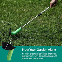 Draadloze Mini Grastrimmer voor Nauwkeurige en Gemakkelijke Onderhoud van Grasranden