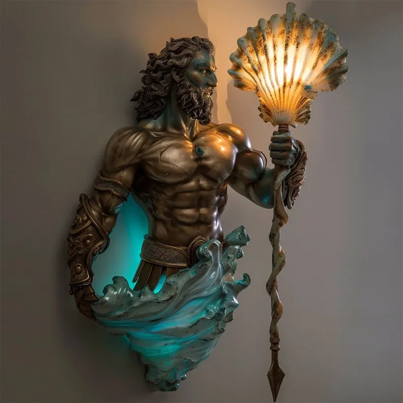 Wandlamp – Handgemaakt ontwerp, Warm LED-licht & Draadloze montage