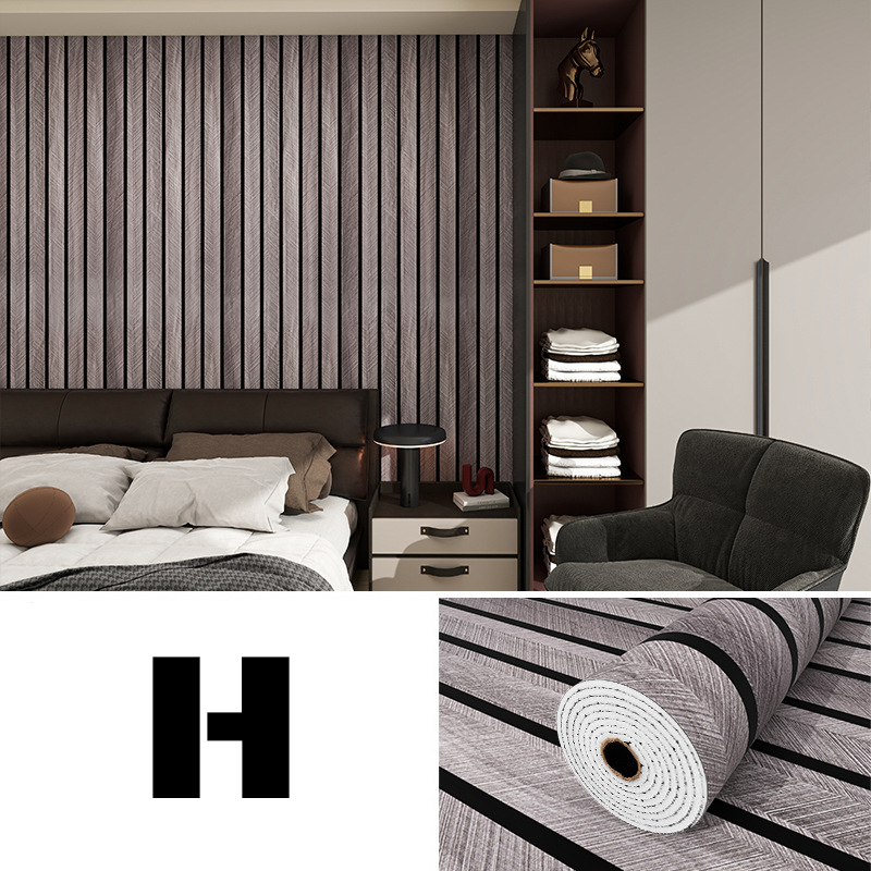 Wandpaneel | Modern Lamellenontwerp | Matte Spatwaterdichte Afwerking | StylaSheen