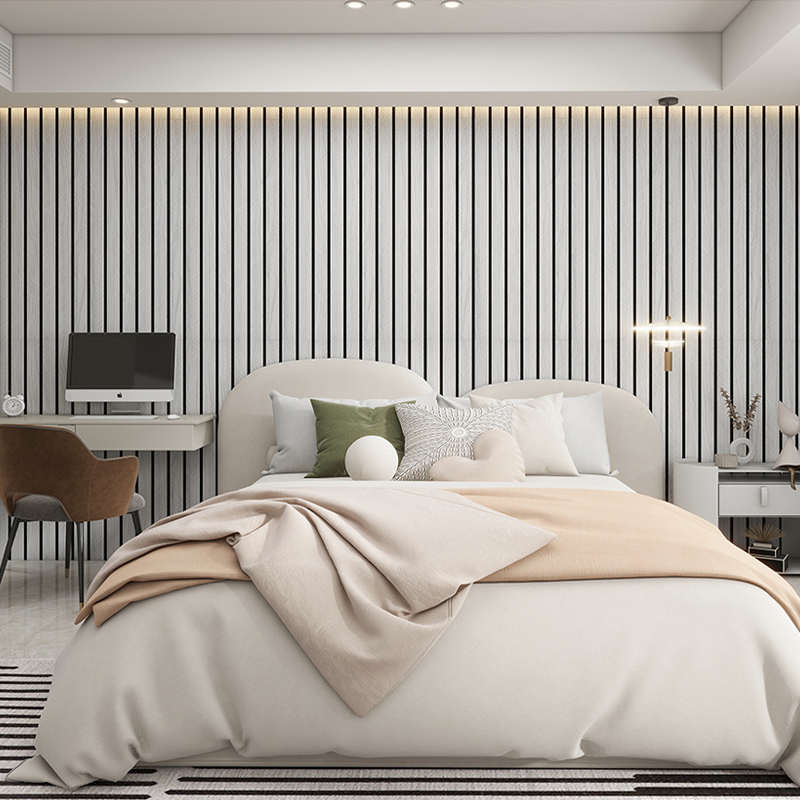 Wandpaneel | Modern Lamellenontwerp | Matte Spatwaterdichte Afwerking | StylaSheen