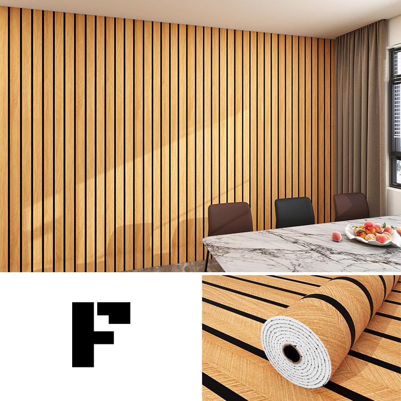Wandpaneel | Modern Lamellenontwerp | Matte Spatwaterdichte Afwerking | StylaSheen