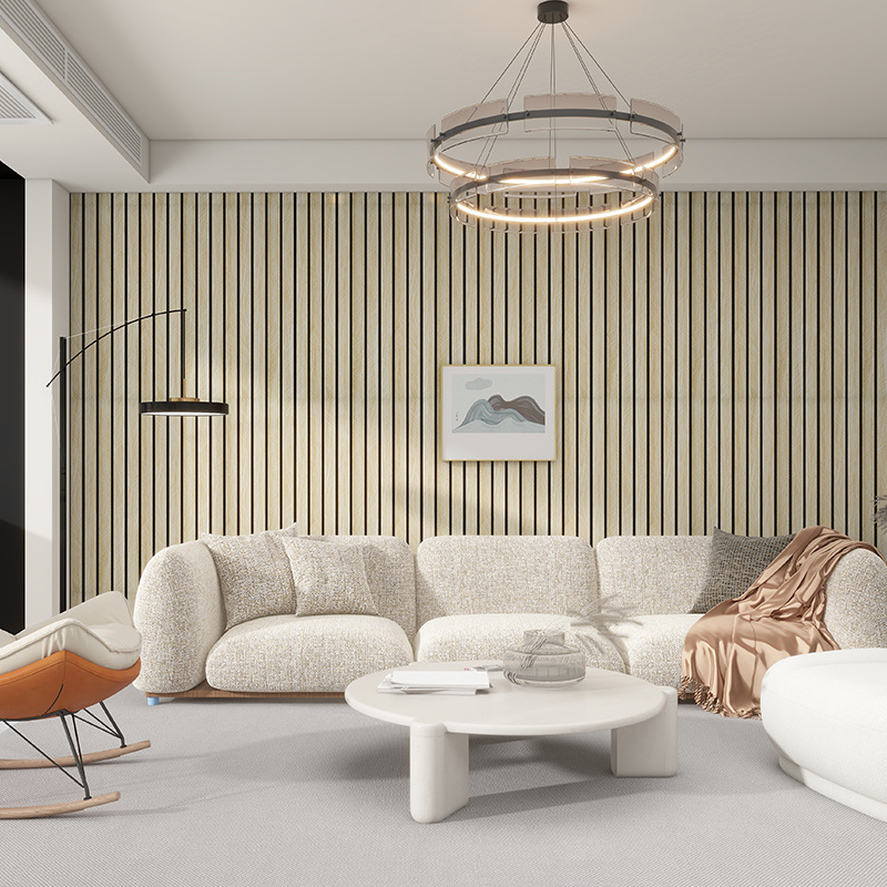 Wandpaneel | Modern Lamellenontwerp | Matte Spatwaterdichte Afwerking | StylaSheen