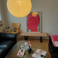 Lustra Hanglamp van Papier voor de Woonkamer