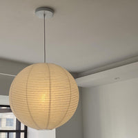 Lustra Hanglamp van Papier voor de Woonkamer