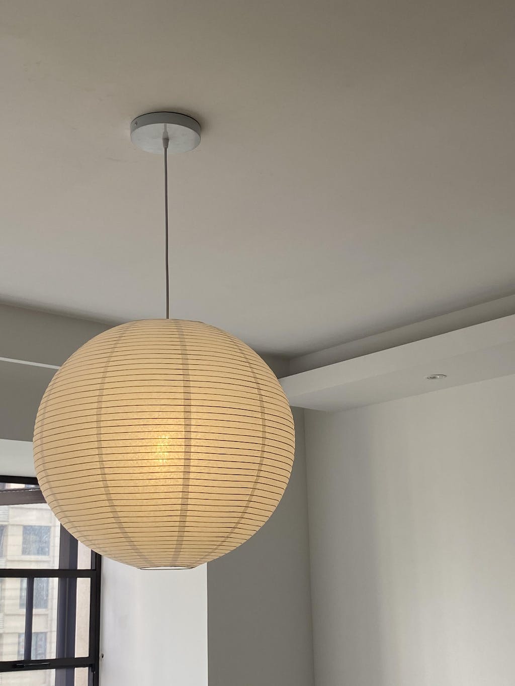 Lustra Hanglamp van Papier voor de Woonkamer
