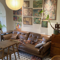 Lustra Hanglamp van Papier voor de Woonkamer