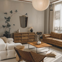 Lustra Hanglamp van Papier voor de Woonkamer