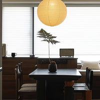 Lustra Hanglamp van Papier voor de Woonkamer