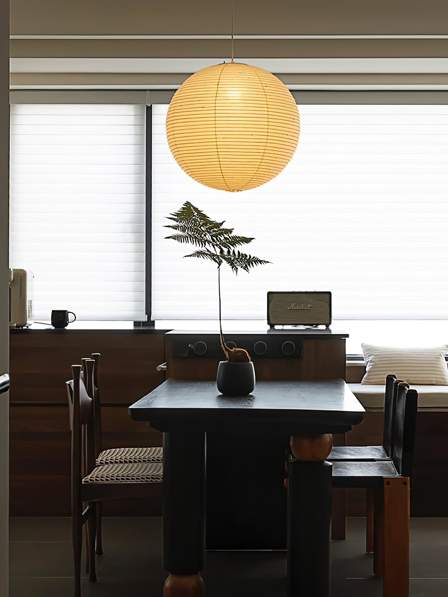 Lustra Hanglamp van Papier voor de Woonkamer