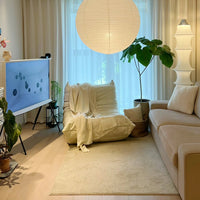 Lustra Hanglamp van Papier voor de Woonkamer