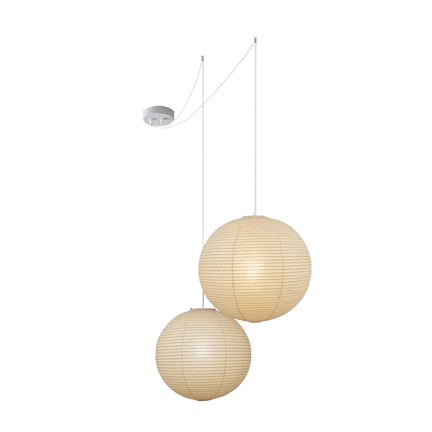 Lustra Hanglamp van Papier voor de Woonkamer