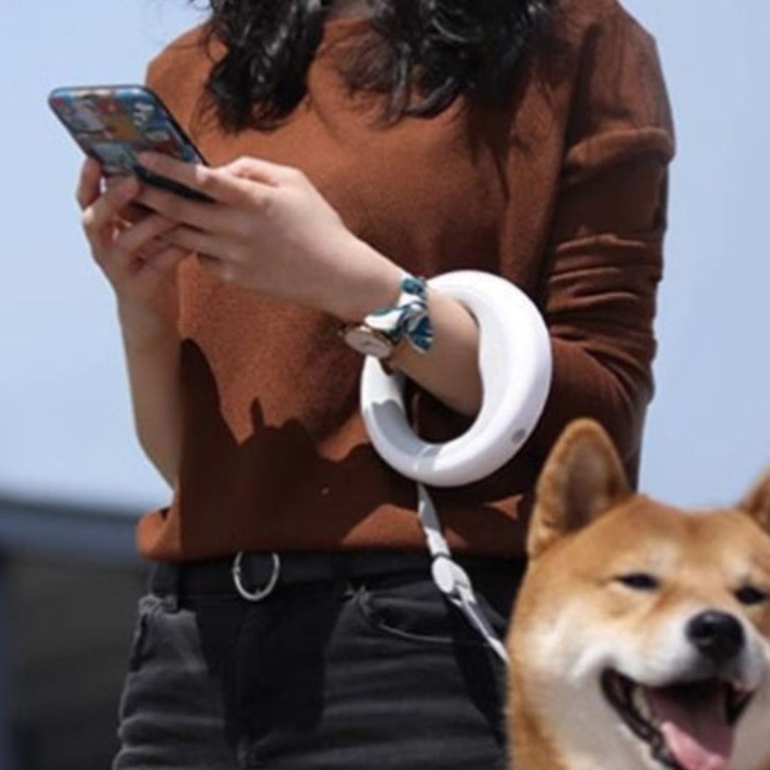 Fluorescerende Hondenriem | Maximize visibility and enjoy tangle-free walks with this innovative leash