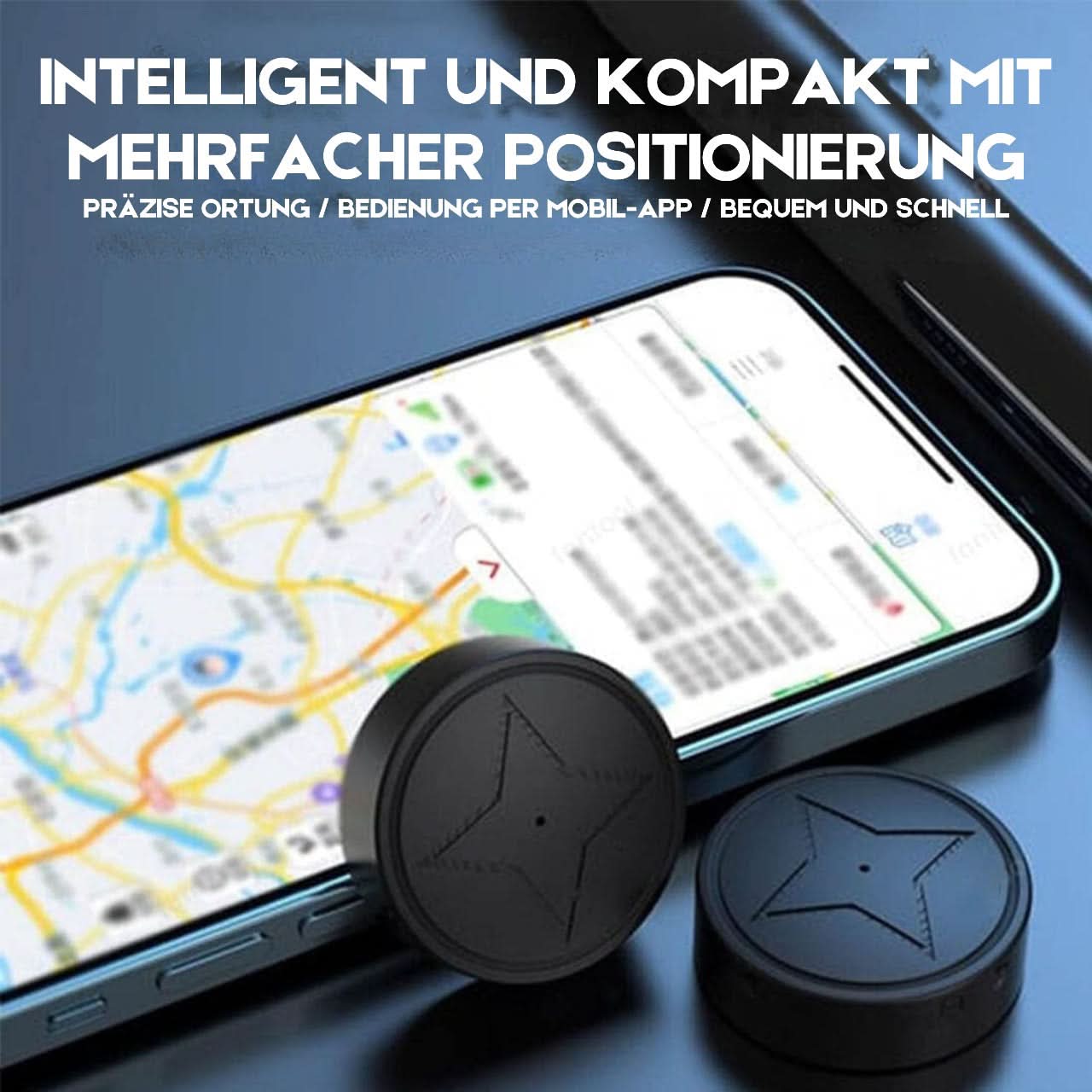 Intelligente GPS-tracker – Compacte, magnetische tracker voor realtime locatiebewaking