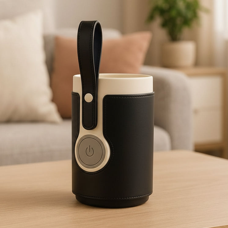 MamaGo Pro – Draagbare Flessenwarmer voor Moeders op Reis