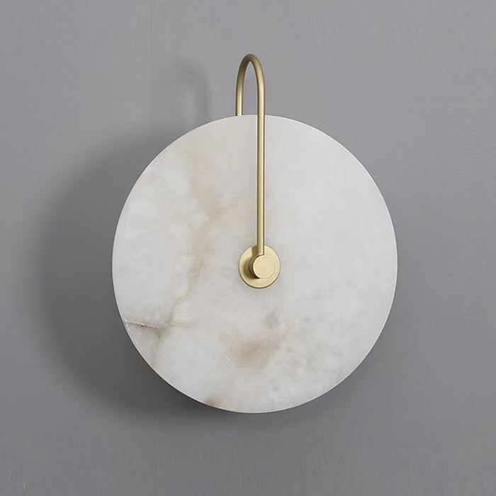 LED Wandlamp van Alabaster – Elegant en Rust in het Licht